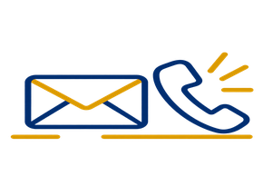 Email and phone illustration